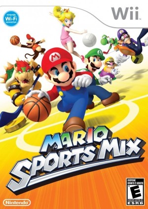 Carátula de Mario Sports Mix  WII