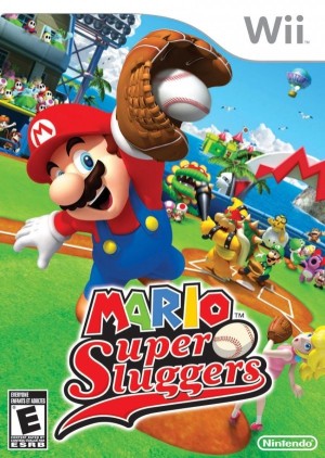 Carátula de Mario Super Sluggers  WII