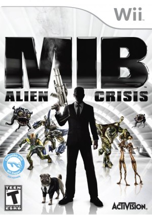 Carátula de Men in Black Alien Crisis WII