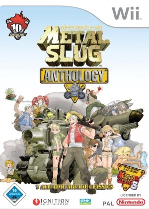 Carátula de Metal Slug Anthology  WII