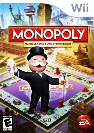Carátula de Monopoly  WII