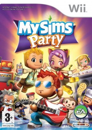 Carátula de MySims Party  WII