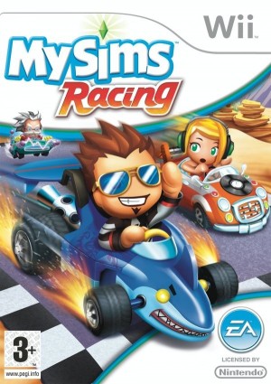 Carátula de MySims Racing  WII