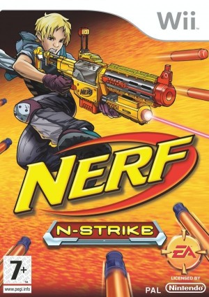 Carátula de Nerf N-Strike  WII