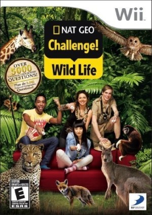 Carátula de Net Geo Challenge! Wild Life  WII