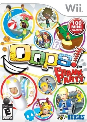 Carátula de Oops! Prank Party  WII