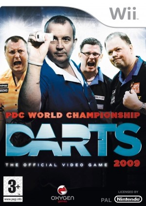 Carátula de PDC World Championship Darts 2009  WII