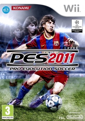 Carátula de PES 2011  WII