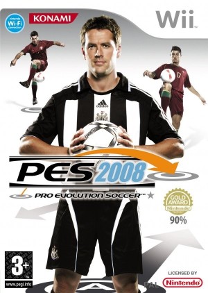 Carátula de Pro Evolution Soccer 2008  WII