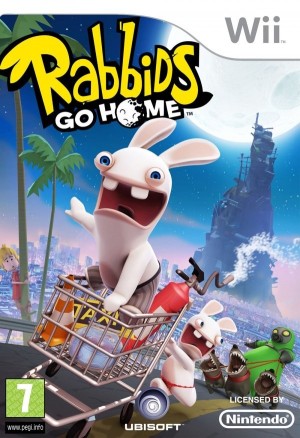 Carátula de Rabbids Go Home  WII