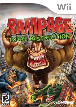 Carátula de Rampage: Total Destruction  WII