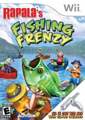 Carátula de Rapala's Fishing Frenzy  WII