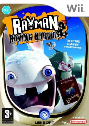 Carátula de Rayman Raving Rabbids 2  WII