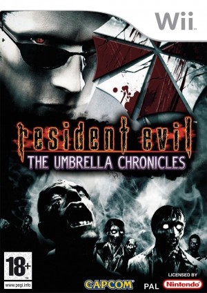 Carátula de Resident Evil: The Umbrella Chronicles  WII