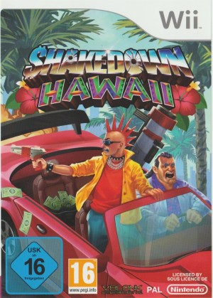 Carátula de Shakedown: Hawaii  WII