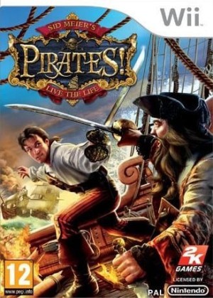 Carátula de Sid Meier's Pirates!  WII