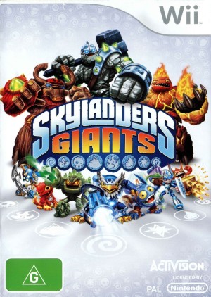 Carátula de Skylanders Giants  WII