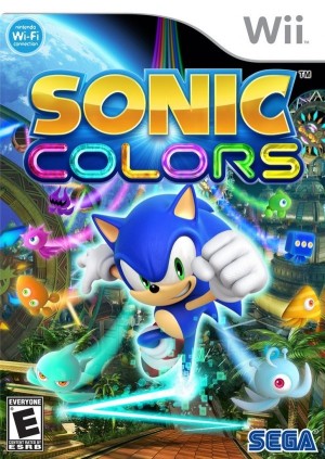 Carátula de Sonic Colours  WII