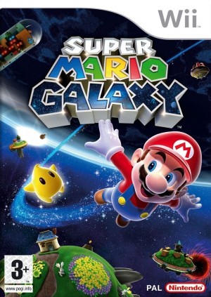 Carátula de Super Mario Galaxy  WII