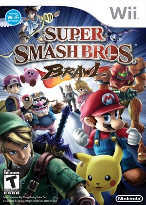 Carátula de Super Smash Bros. Brawl  WII