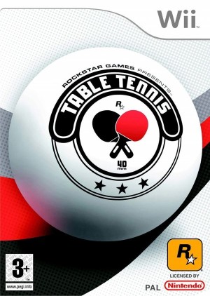 Carátula de Table Tennis  WII