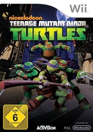 Carátula de Teenage Mutant Ninja Turtles  WII