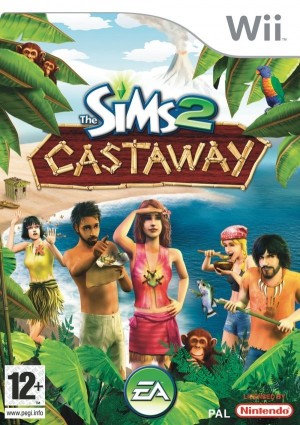 Carátula de The Sims 2: Castaway  WII