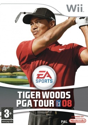 Carátula de Tiger Woods PGA Tour 08  WII