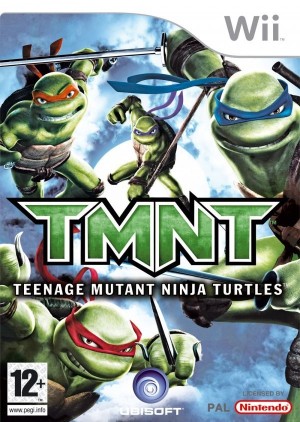 Carátula de TMNT  WII