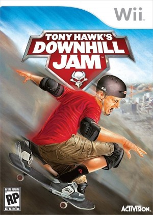 Carátula de Tony Hawk's Downhill Jam  WII