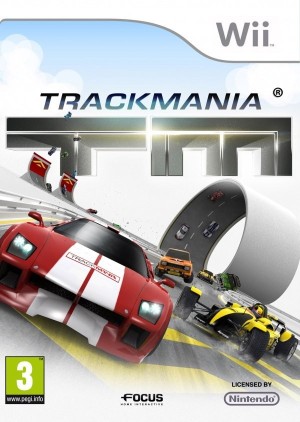 Carátula de TrackMania  WII
