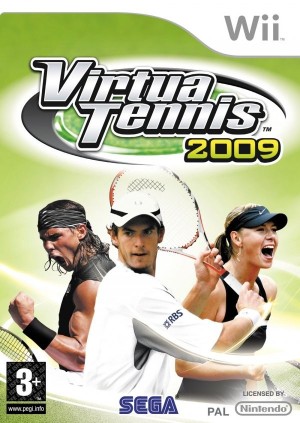 Carátula de Virtua Tennis 2009  WII