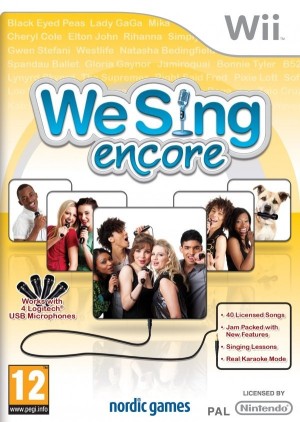Carátula de We Sing Encore  WII