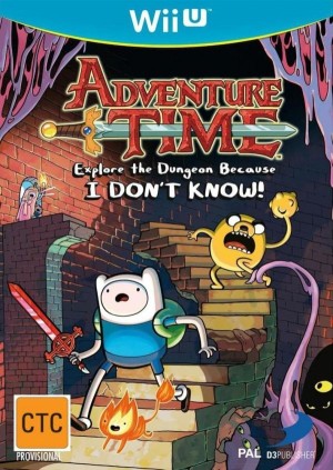 Carátula de Adventure Time: Explore the Dungeon Because I DON'T KNOW!  WIIU