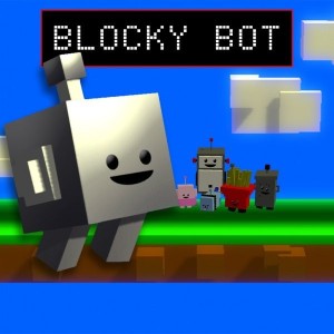 Carátula de Blocky Bot  WIIU