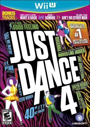 Carátula de Just Dance 4  WIIU