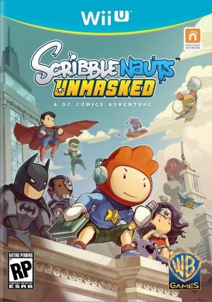 Carátula de Scribblenauts Unmasked: A DC Comics Adventure  WIIU