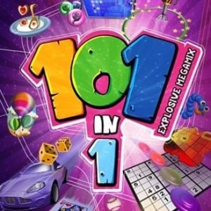 Carátula de 101-in-1 Explosive Megamix  WIIWARE