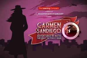 Carátula de Carmen Sandiego Adventures in Math: The Great Gateway Grab  WIIWARE