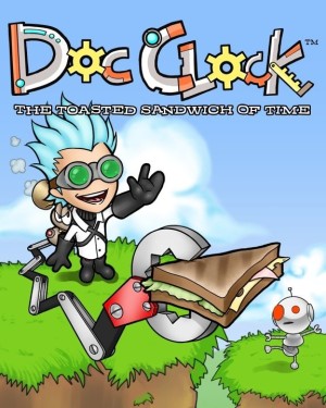 Carátula de Doc Clock: The Toasted Sandwich of Time  WIIWARE