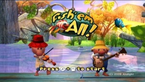 Carátula de Fish'em All!  WIIWARE