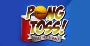 Carátula de Frat Party Games: Pong Toss  WIIWARE