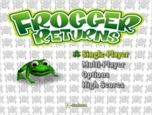 Carátula de Frogger Returns  WIIWARE