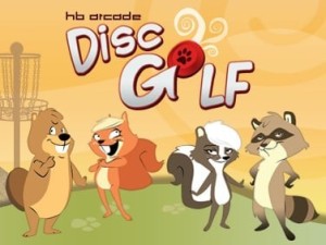 Carátula de HB Arcade Disc Golf  WIIWARE