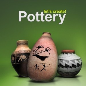 Carátula de Let's Create! Pottery  WIIWARE