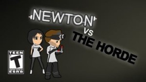 Carátula de Newton Vs The Horde  WIIWARE