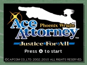 Carátula de Phoenix Wright: Ace Attorney - Justice For All  WIIWARE