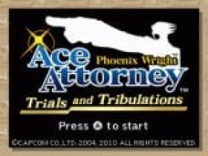 Carátula de Phoenix Wright: Ace Attorney - Trials & Tribulations  WIIWARE