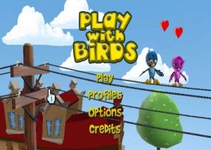 Carátula de Play with Birds  WIIWARE