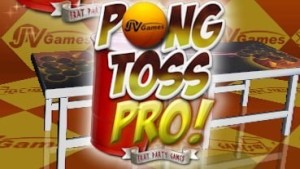 Carátula de Pong Toss Pro - Frat Party Games  WIIWARE